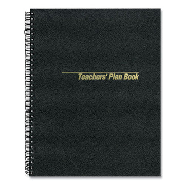 National® Teacher's Plan Book, Weekly, Two-page Spread (nine Classes), 11 X 8.5, Black Cover freeshipping - TVN Wholesale